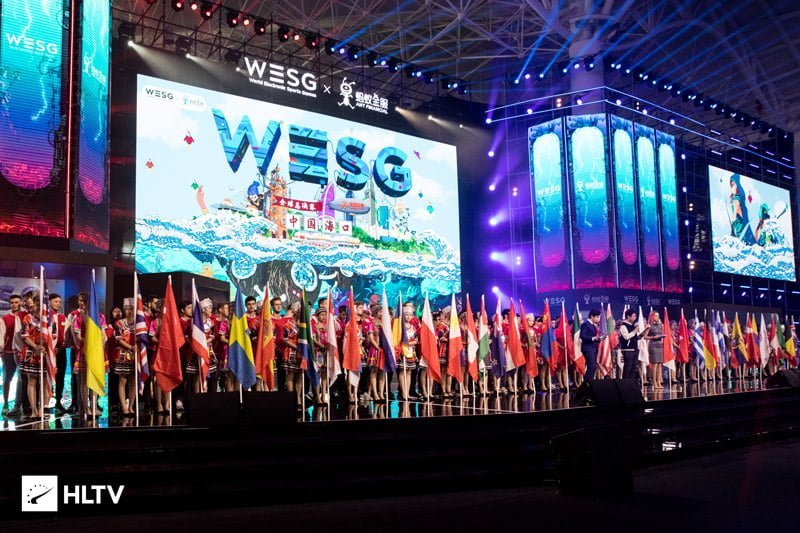 Cerimônia abertura WESG