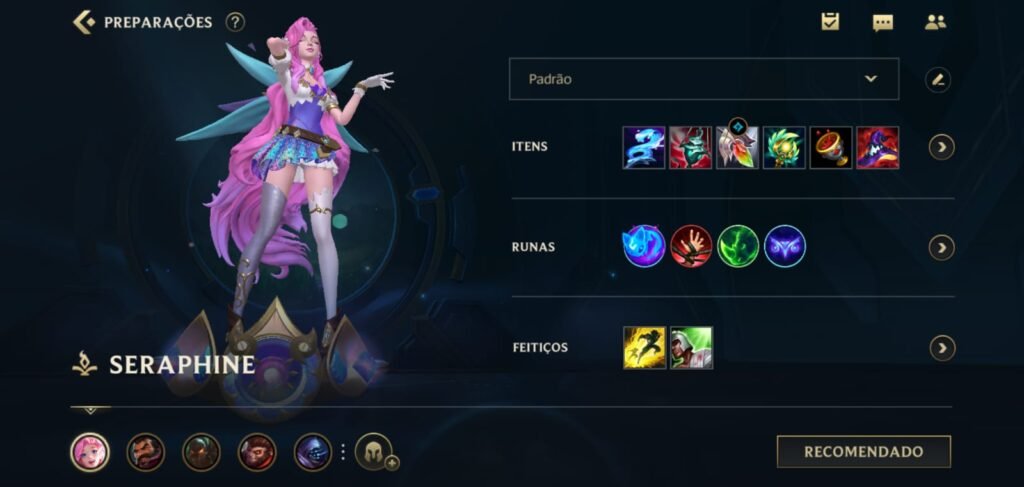 Wild Rift Melhores Builds E Runas Para Seraphine