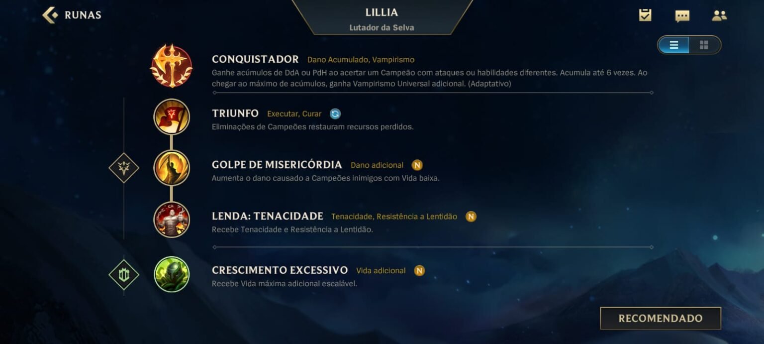 Wild Rift Melhores Builds E Runas Para Lillia