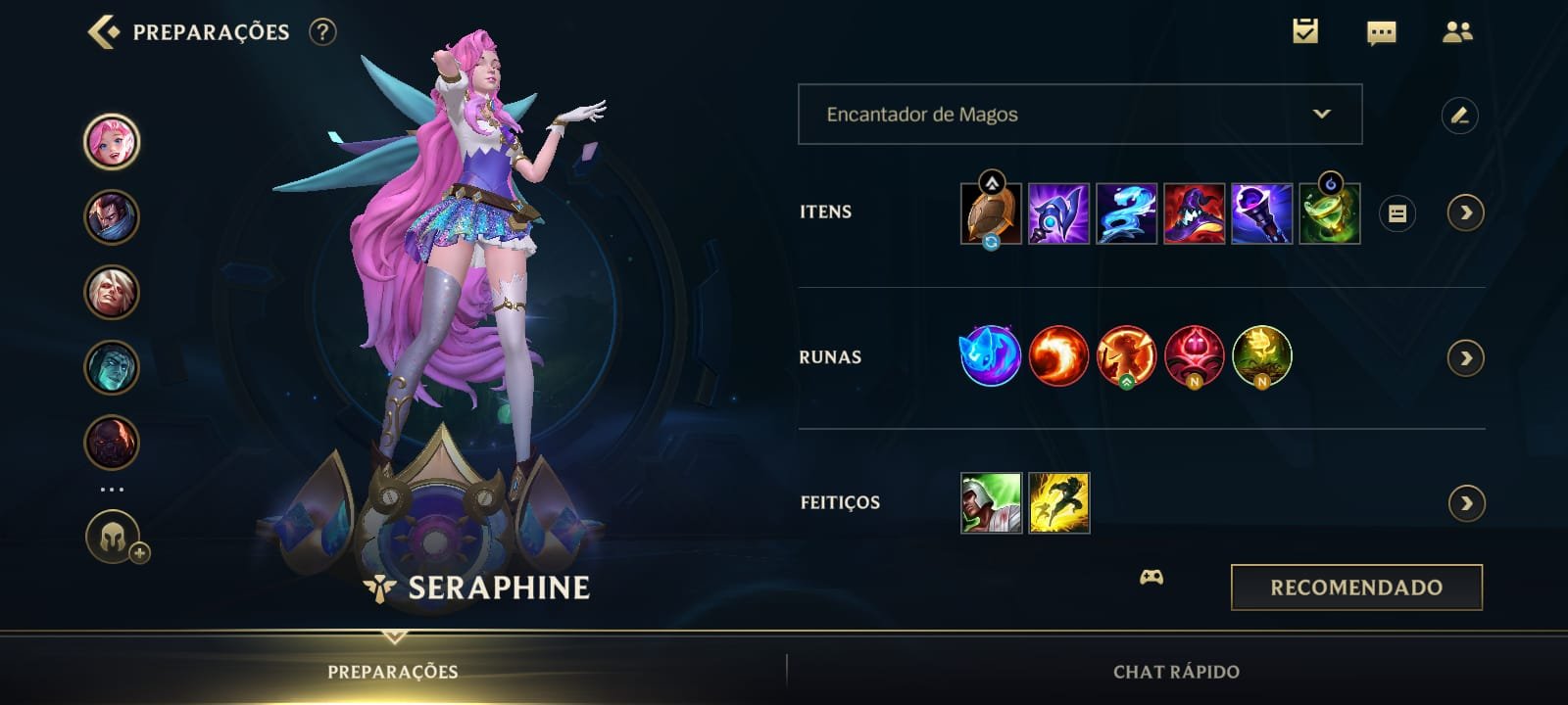 Wild Rift Melhores Builds E Runas Para Seraphine