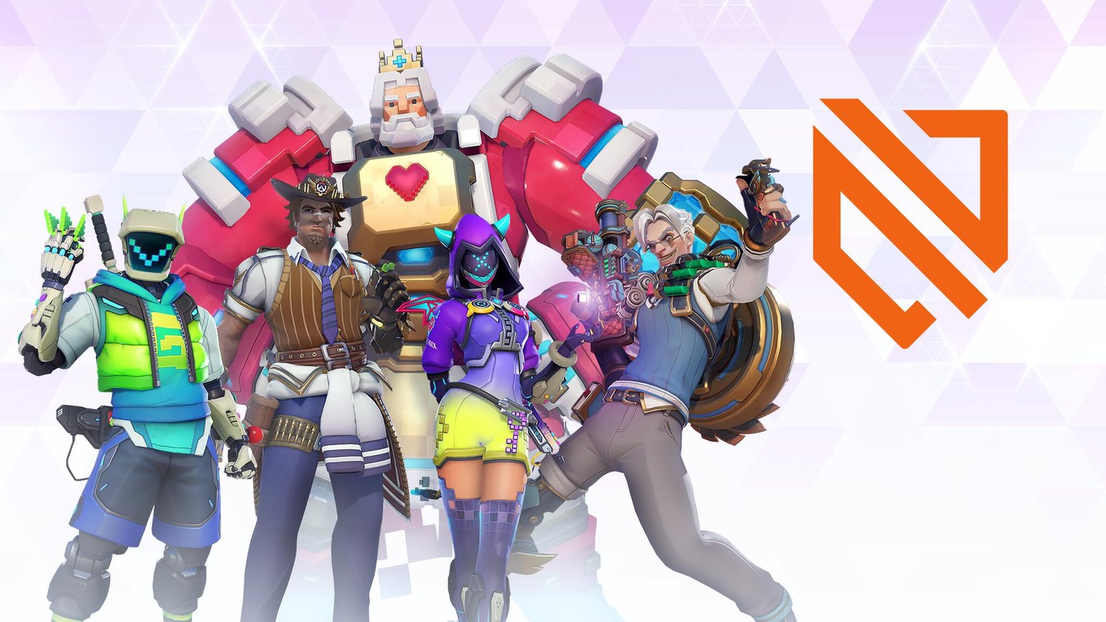 Overwatch 2 aposta na nostalgia do 8-BIT  em Passe da Temporada 17