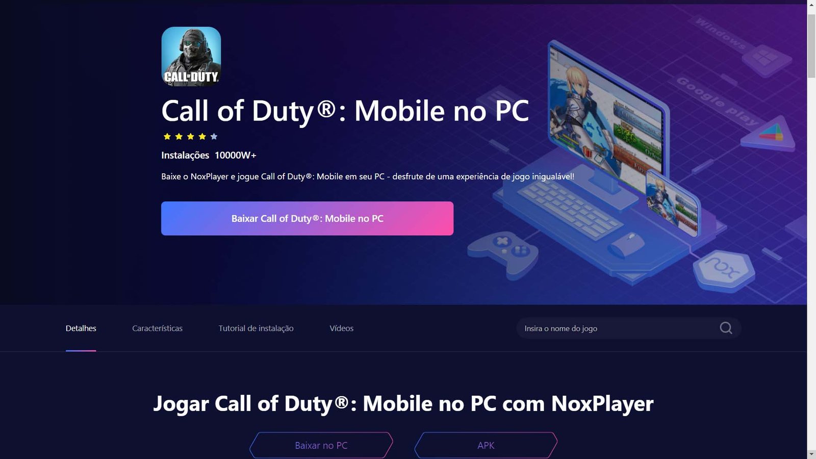 COD Mobile NoxPlayer