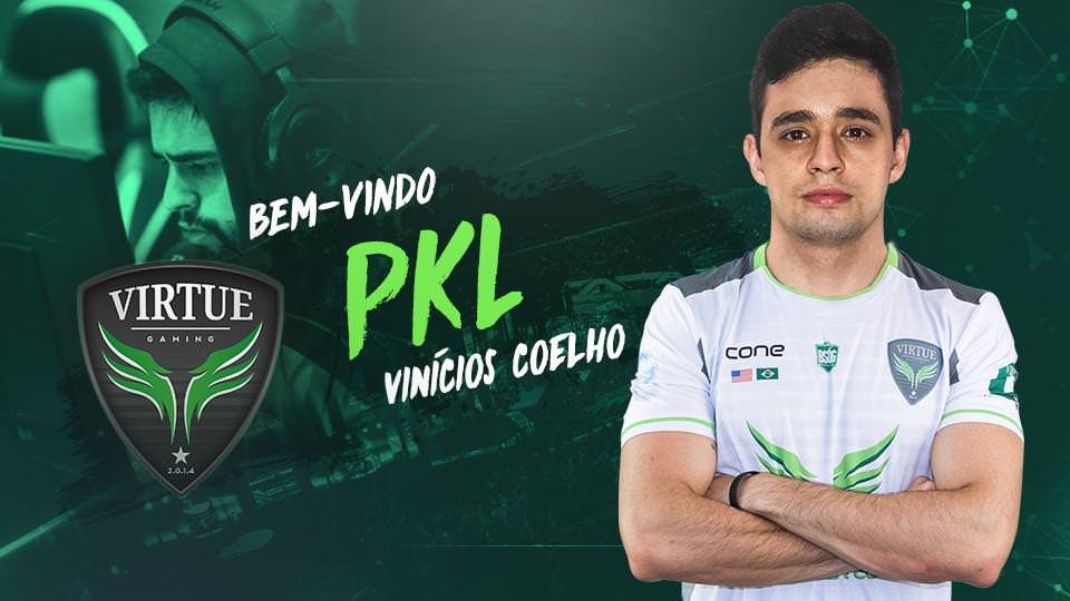 PKL é o novo reforço da Virtue Gaming