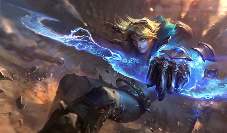 Campeão Ezreal em League Of Legends