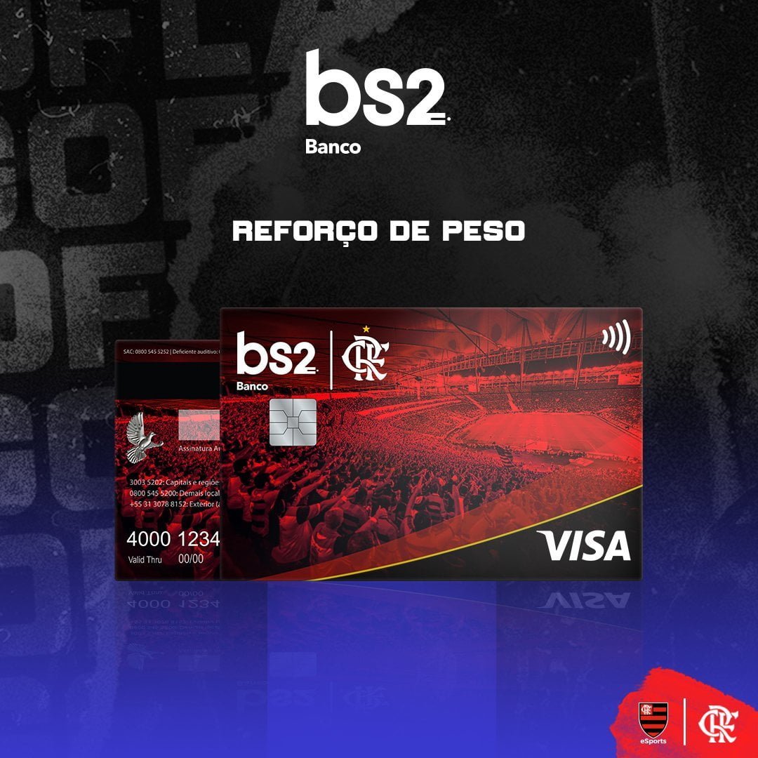 Flamengo eSports anuncia banco como novo patrocinador