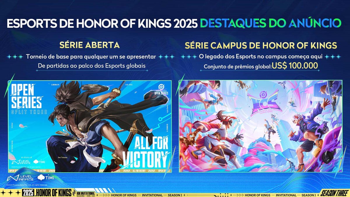 Honor Kings destaques do calendário