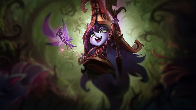 Splash art Lulu League Of Legends