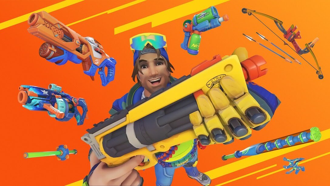 Overwatch 2 recebe crossover criativo e inédito com armas NERF