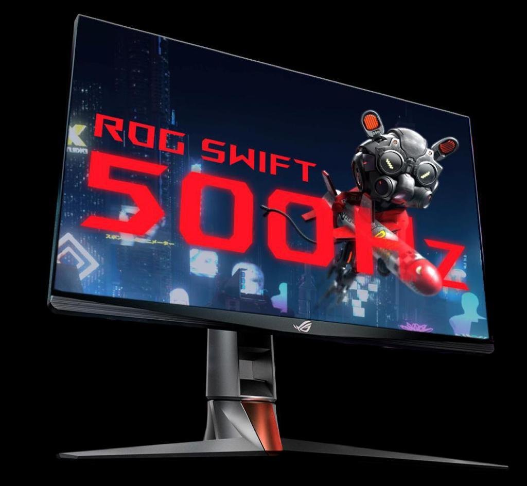 NVIDIA e Asus anunciam monitor de 500 Hz voltado para os esports
