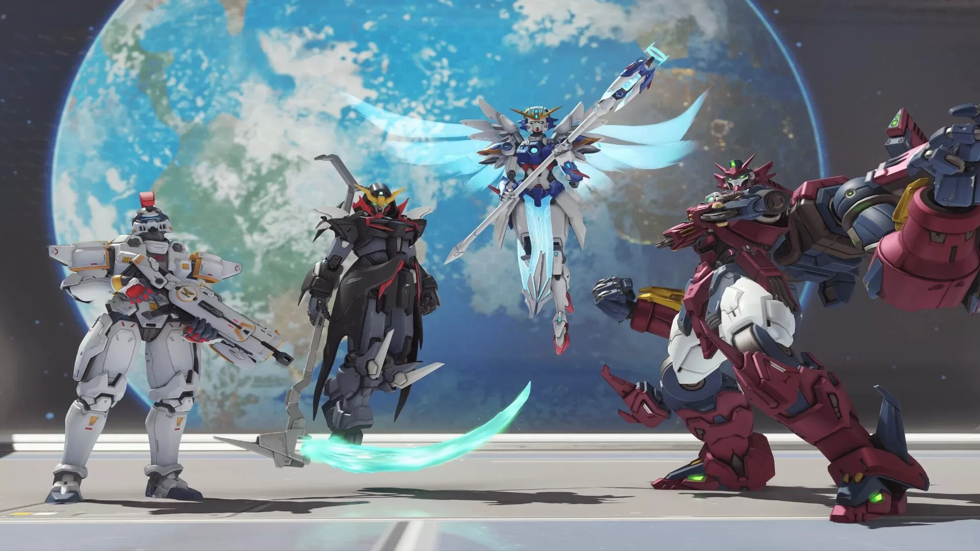 Overwatch 2 resgata a era mecha em parceria com Gundam Wing