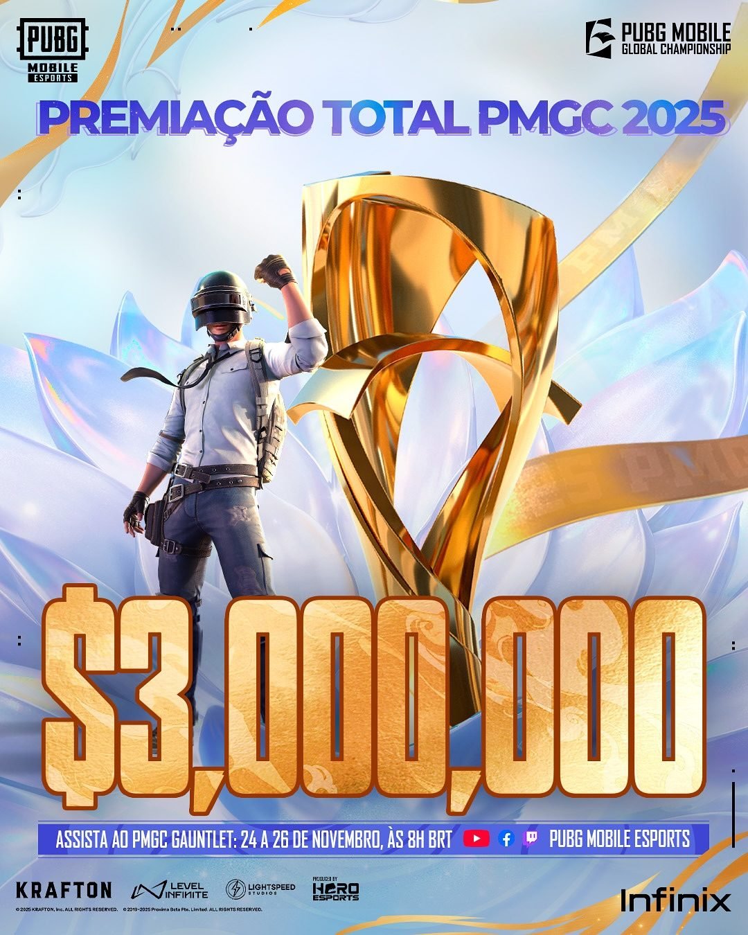 premiação total