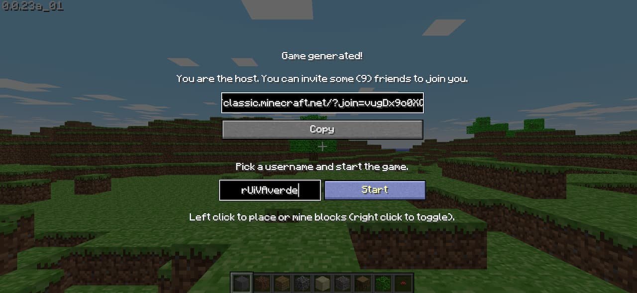 Minecraft Classic