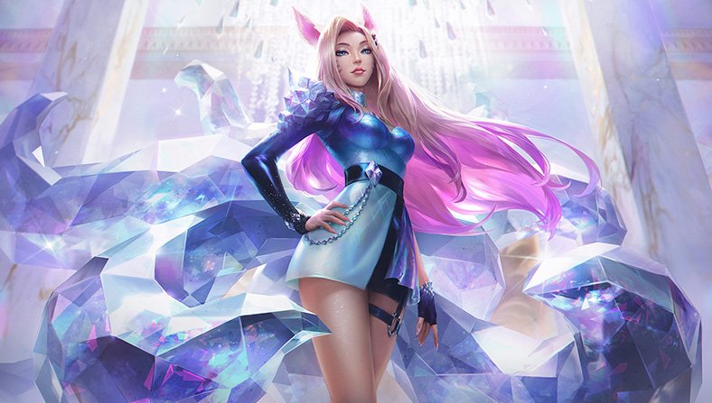 Ahri kda all out more splash art