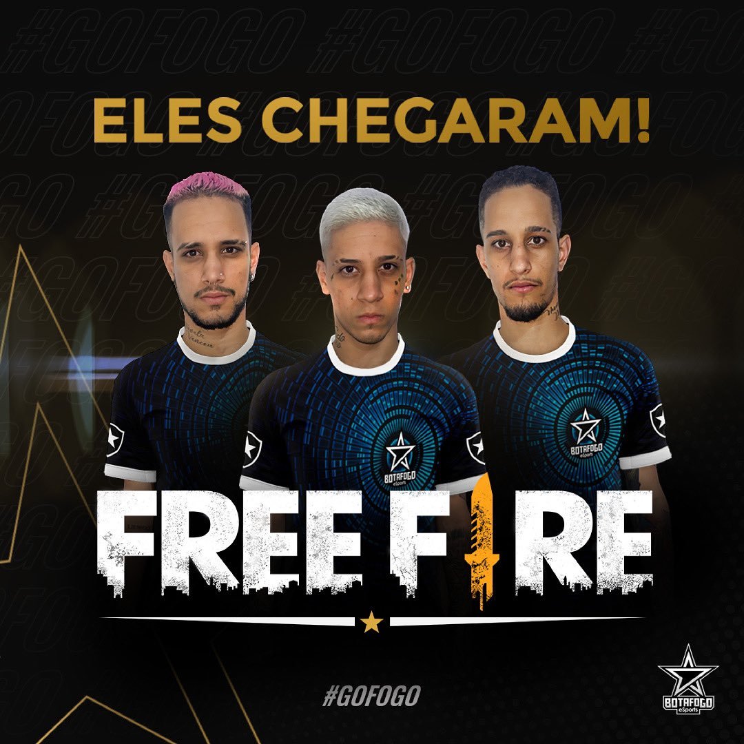 Botafogo anuncia Irmãos V para elenco de Free Fire