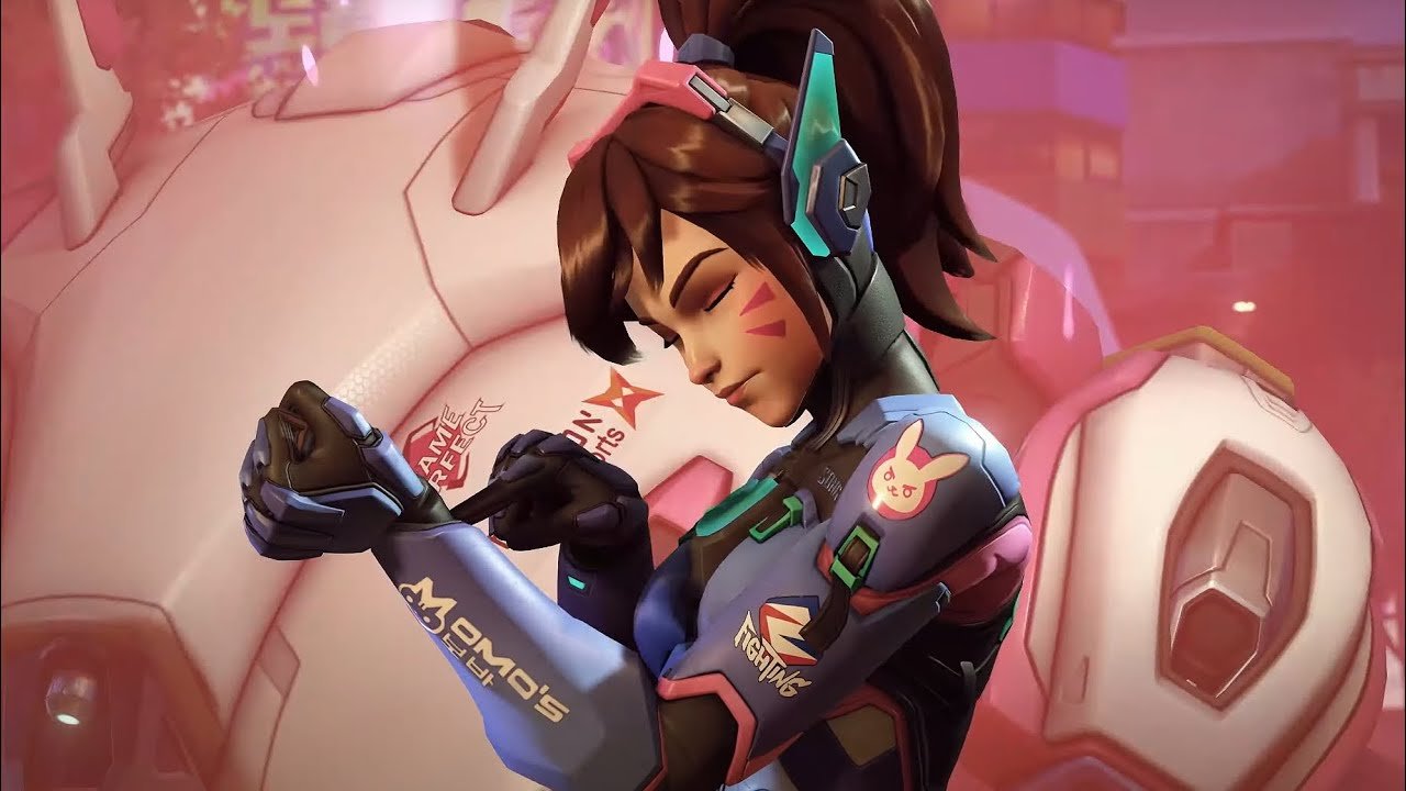 Novo visual de Dva em Overwatch 2