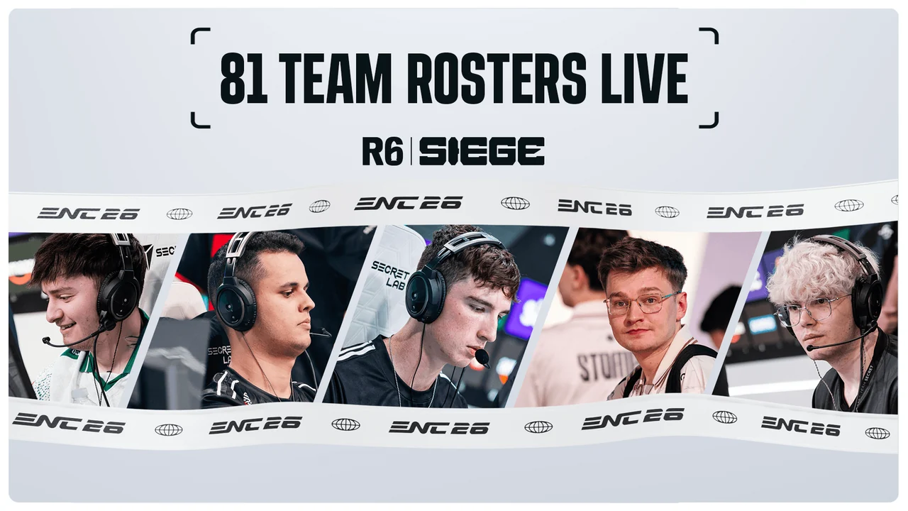 Brasil define seleção de Rainbow Six Siege para a Esports Nations Cup 2026
