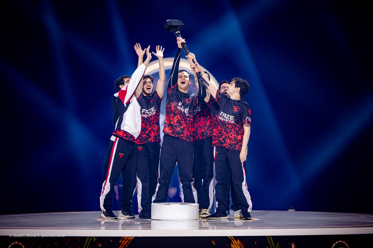 FaZe Clan é bicampeã mundial no Six Invitational 2026