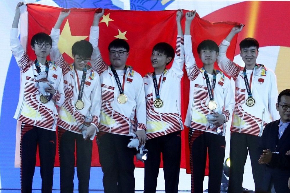 china campea lol asian games 2018