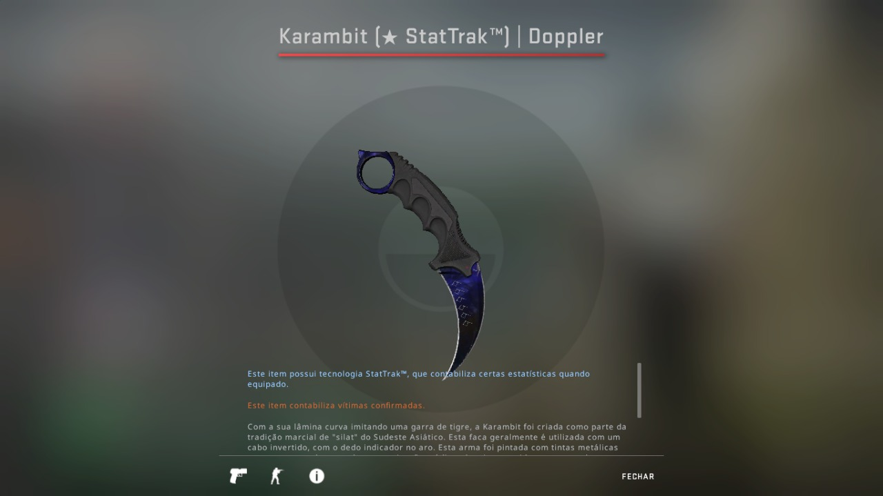 Karambit - Doppler Sapphire