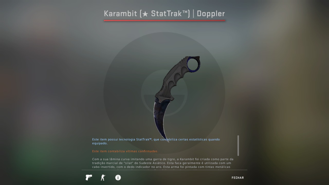 Karambit - Doppler Sapphire