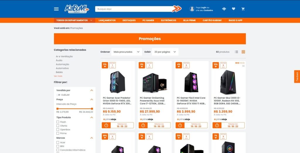 melhores lojas pc gamer 1