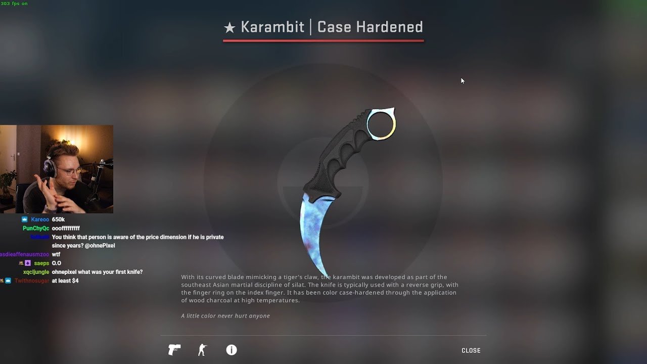 Faca de R$ 4 milhões pode ser a skin mais valiosa da história do CS:GO