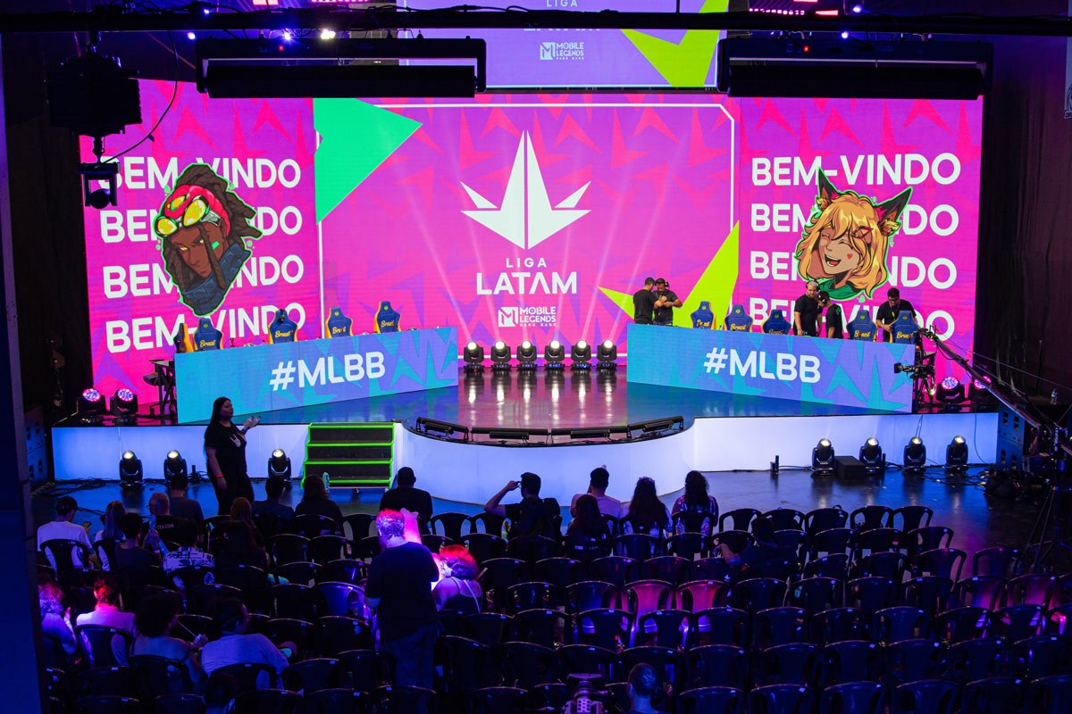 Palco Liga LATAM MLBB