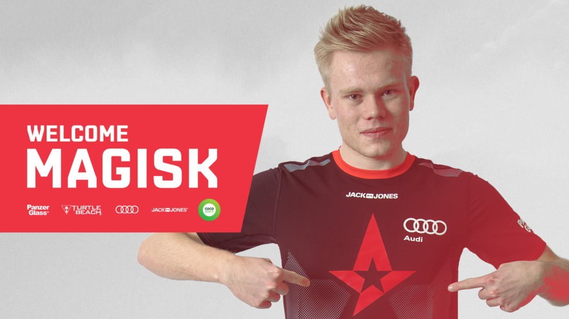 Magisk sai da OpTic e é anunciado na Astralis