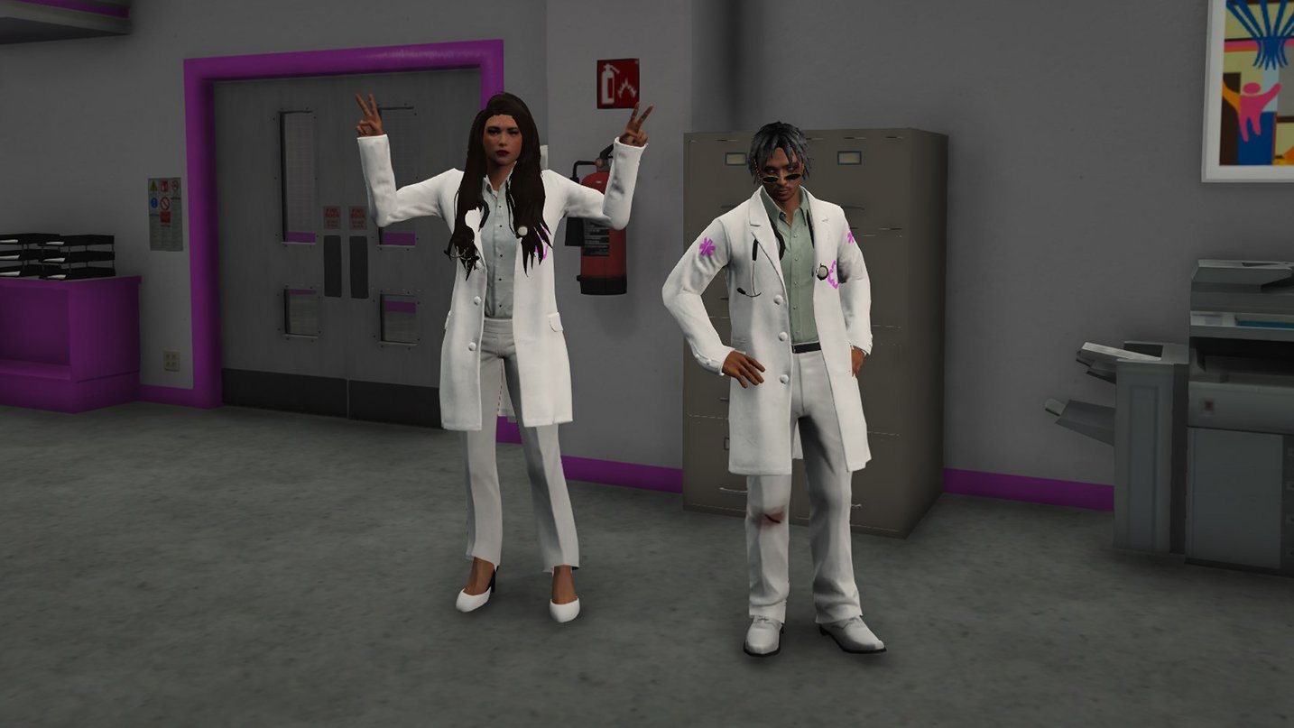 Médicos em GTA RP