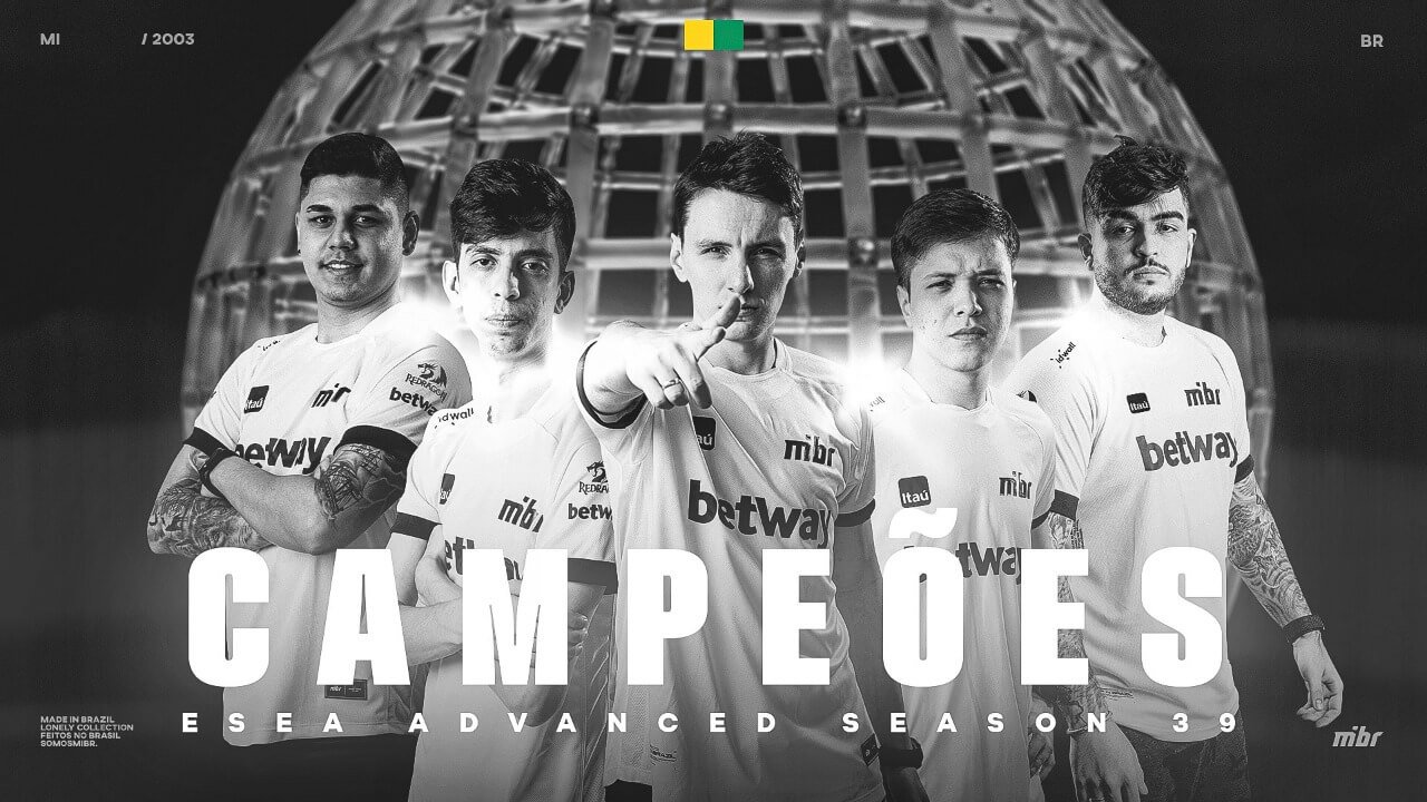 CS:GO: MIBR conquista o título da ESEA Advanced S39 NA
