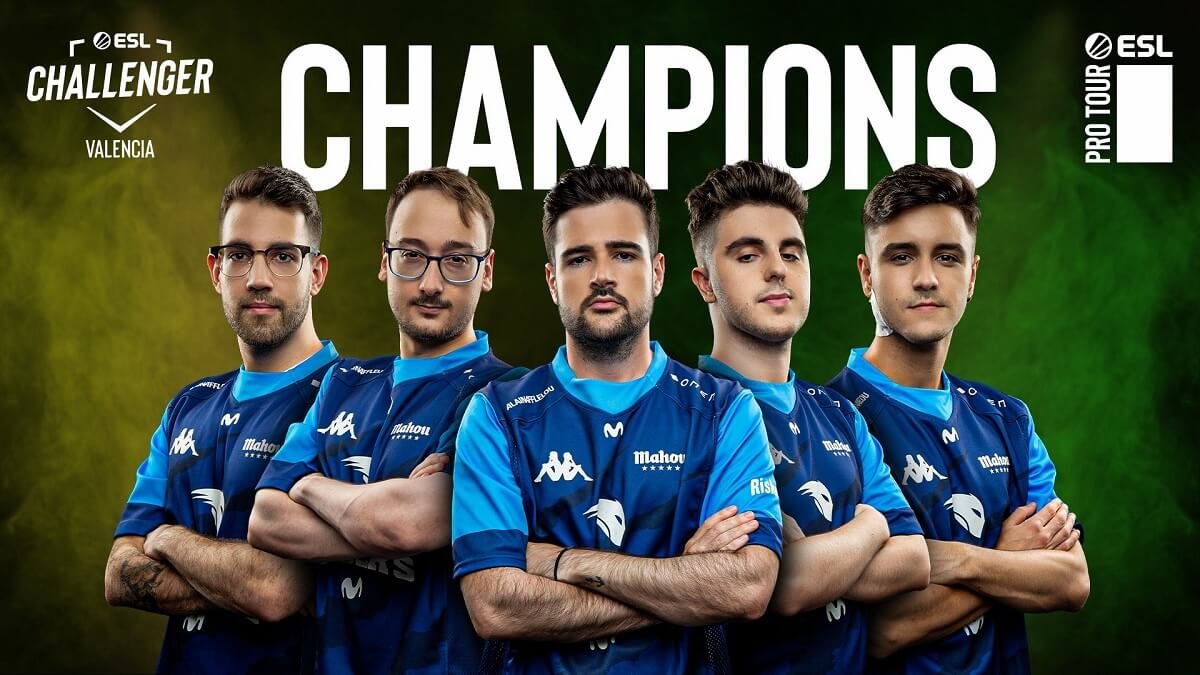 ESL Challenger Valencia: Movistar vence Outsiders de virada e fica com o título