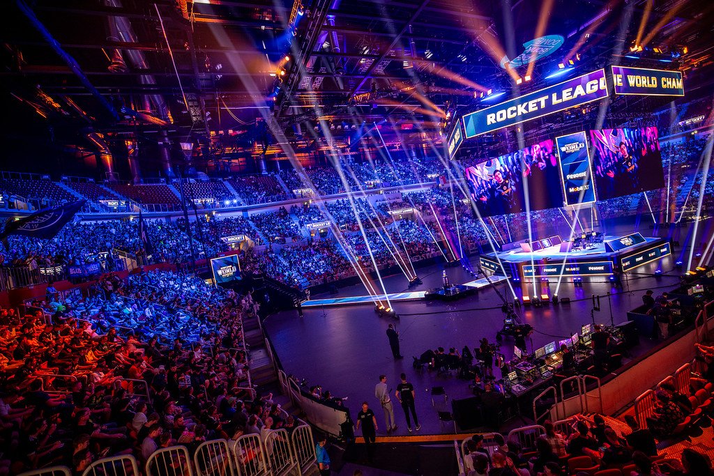 Palco do World Championship de Rocket League