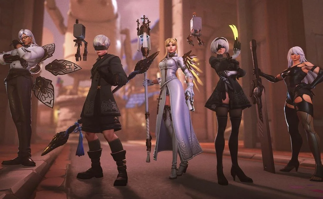 Overwatch acerta em cheio com colaboração inspirada em NieR