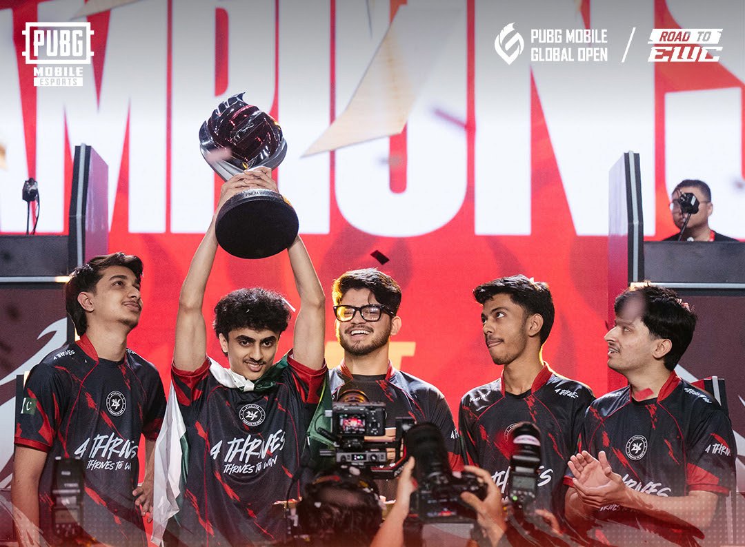 PUBG MOBILE: 4THRIVES vence PMGO 2026; FURIA fica em 3º