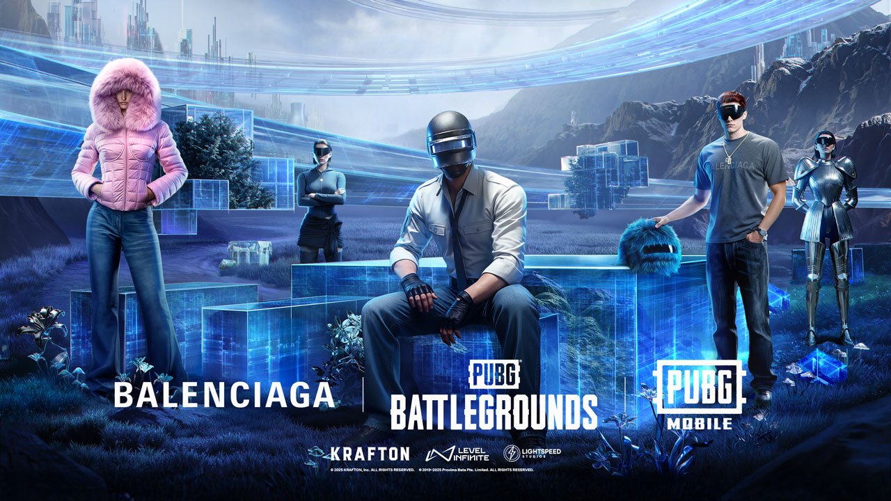 PUBG MOBILE anuncia colaboração global com a Balenciaga; parceria inclui itens in-game e coleção física