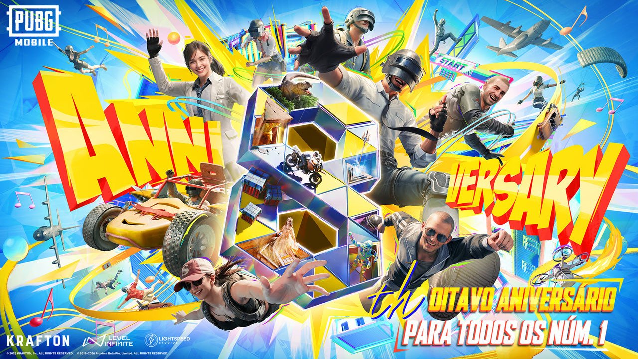 Jujutsu Kaisen e modo Universo em Evolução chegam à atualização 4.3 de PUBG MOBILE