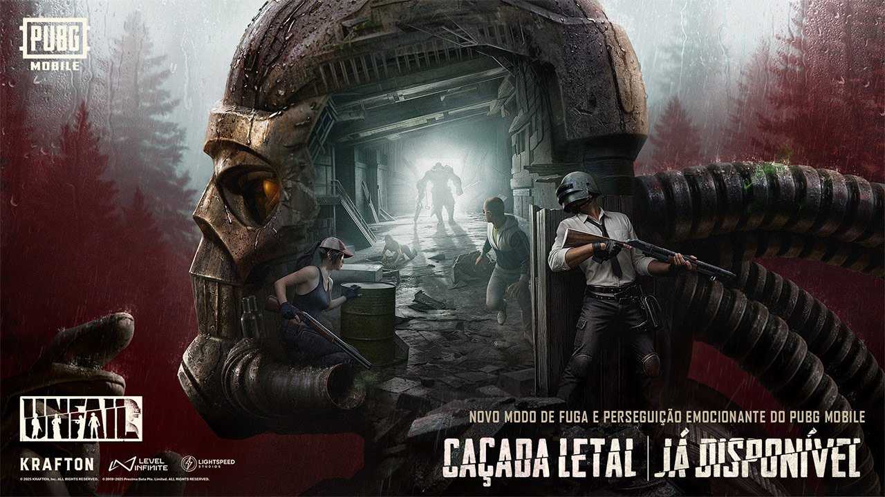 PUBG MOBILE lança “Caçada Letal”, primeiro modo assimétrico do jogo