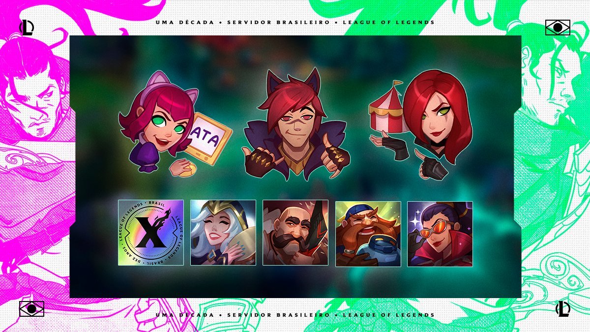 LoL: Riot comemora 10 anos do servidor brasileiro