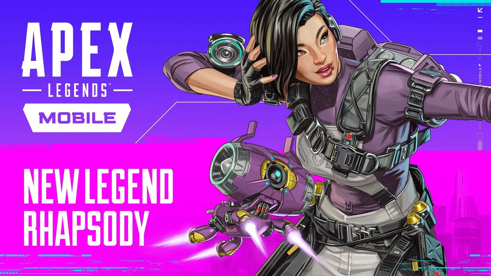 Nova Lenda de Apex Legends Mobile, Rhapsody é anunciada