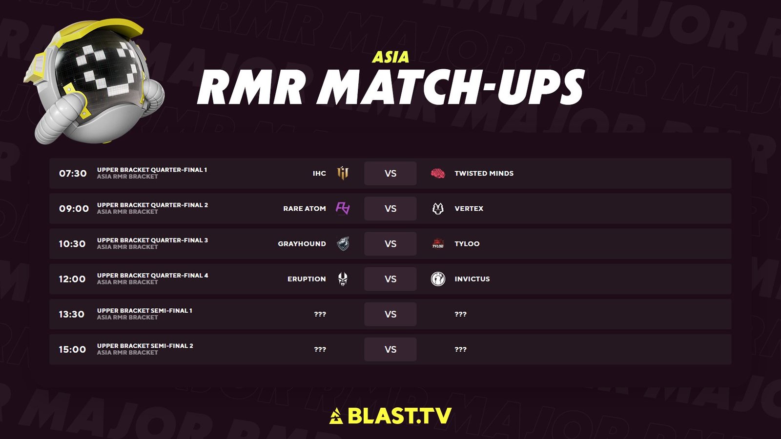 Jogos RMR Ásia
