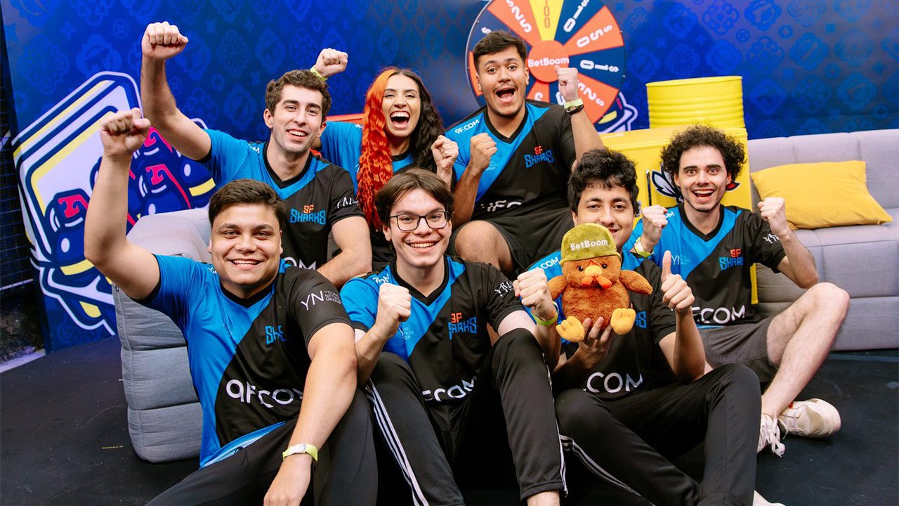 Sharks vence MIBR e conquista a BetBoom RUSH B Summit