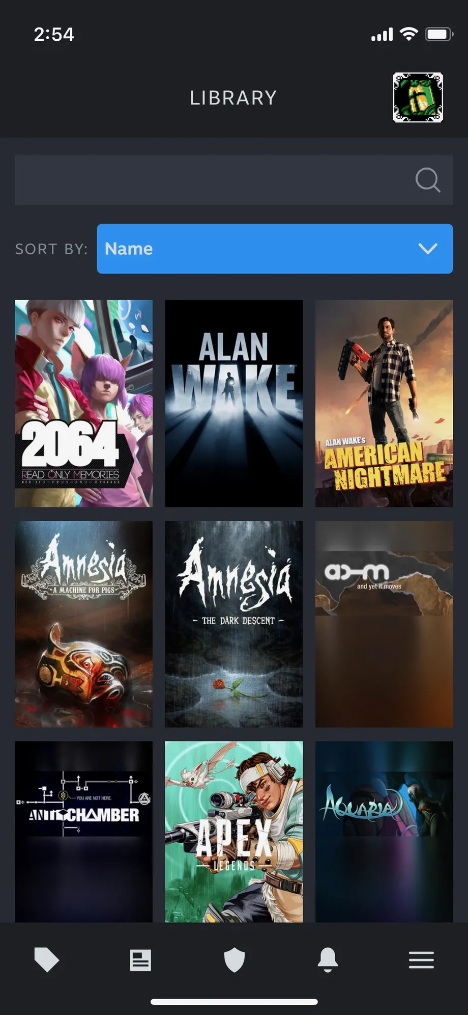 Steam app mobile