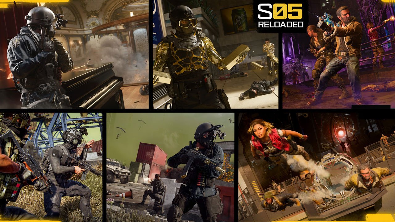 Novo mapa, modos e armas chegam na Temporada 5 Recarregada de Call of Duty