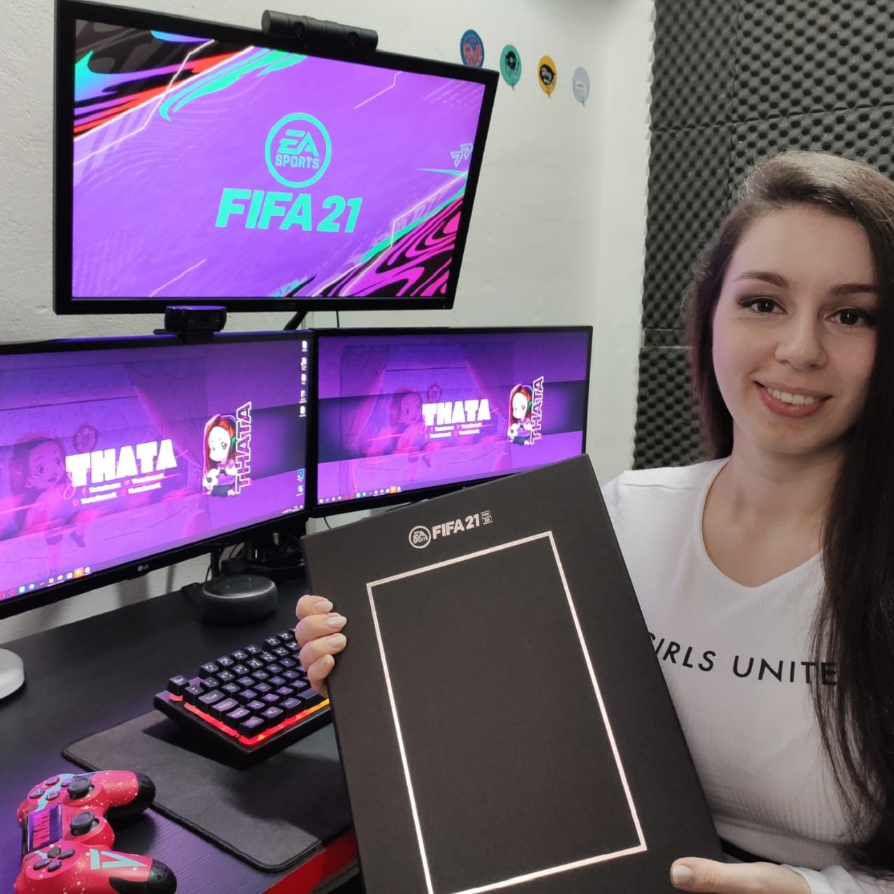 FIFA 21: Streamer Thata recebe apoio após ataque machista