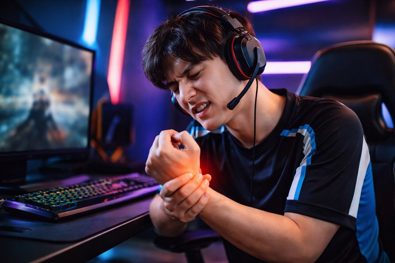 Estudo brasileiro aponta punho e lombar como principais focos de lesão em atletas de esports