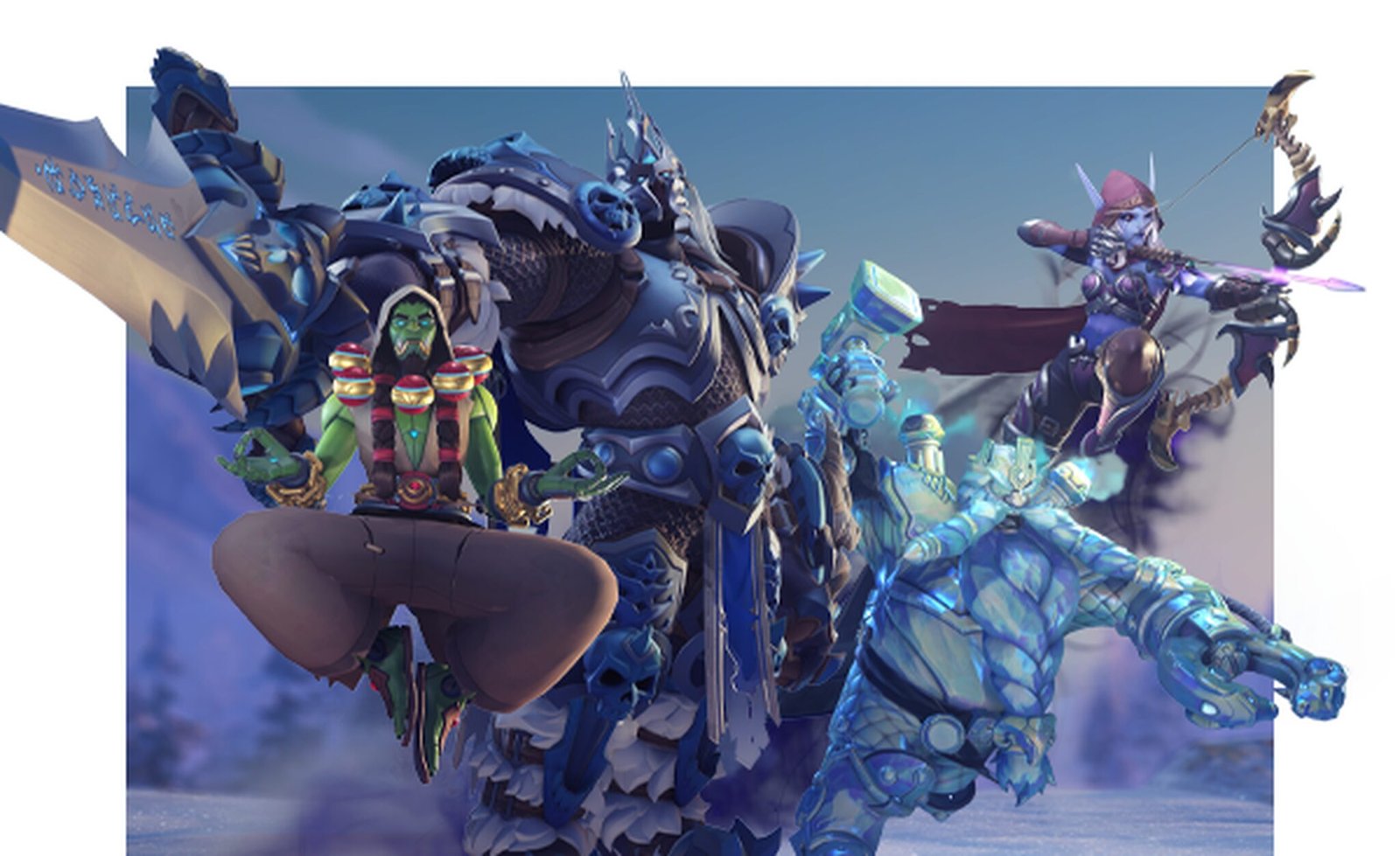 Skins de WoW no Overwatch 2