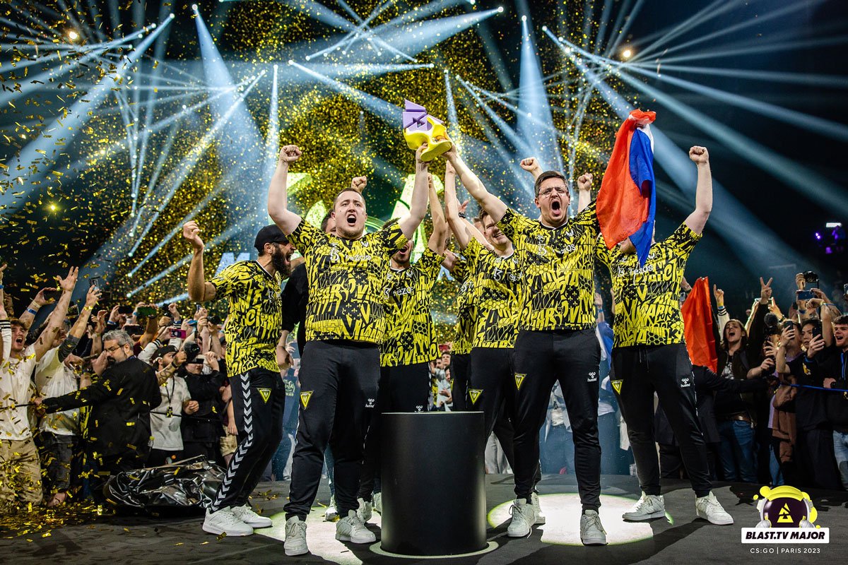 Vitality campeã do Major de CS2