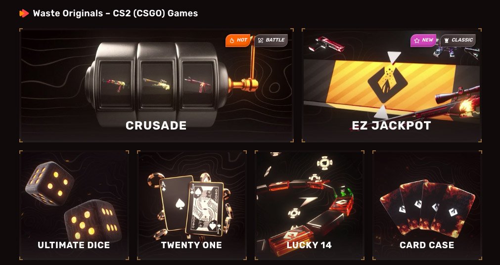 waste games