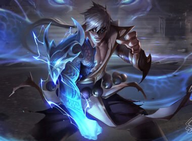Lee Sin Dragão da Tormenta splash art