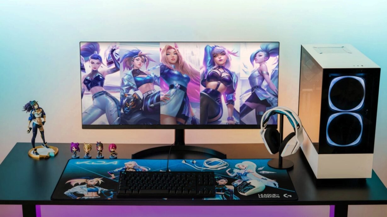 Coleção K/DA Logitech